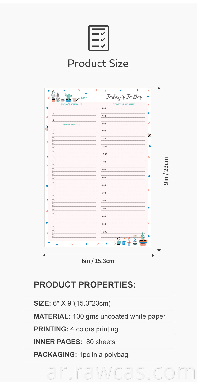 product size